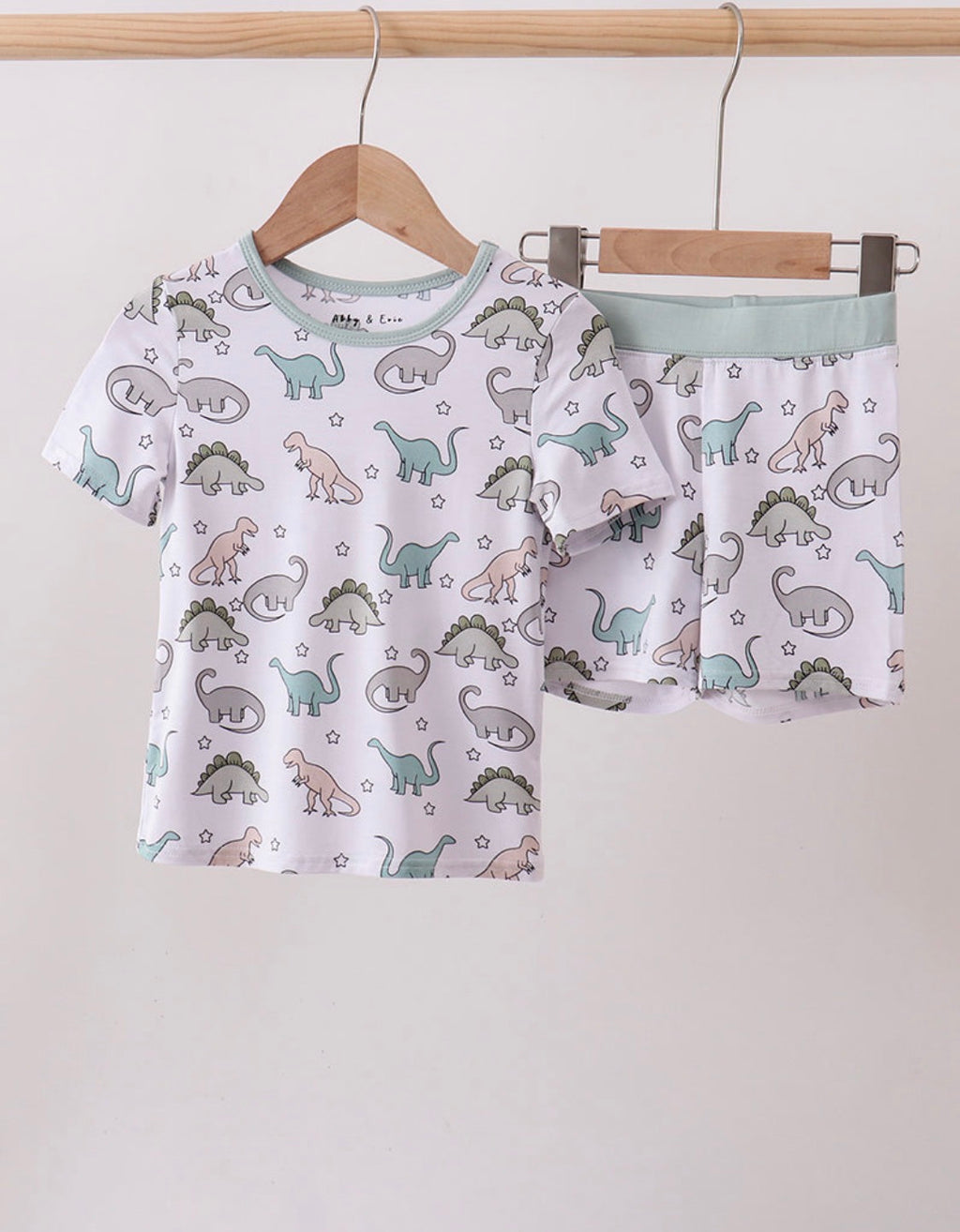 Dinosaur bamboo pajama set