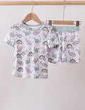 Dinosaur bamboo pajama set