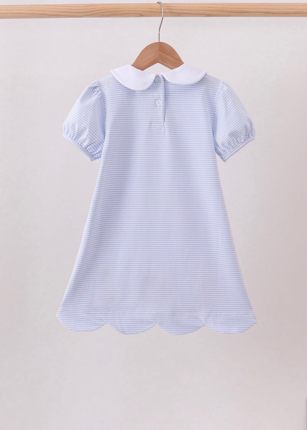 Blue school dress