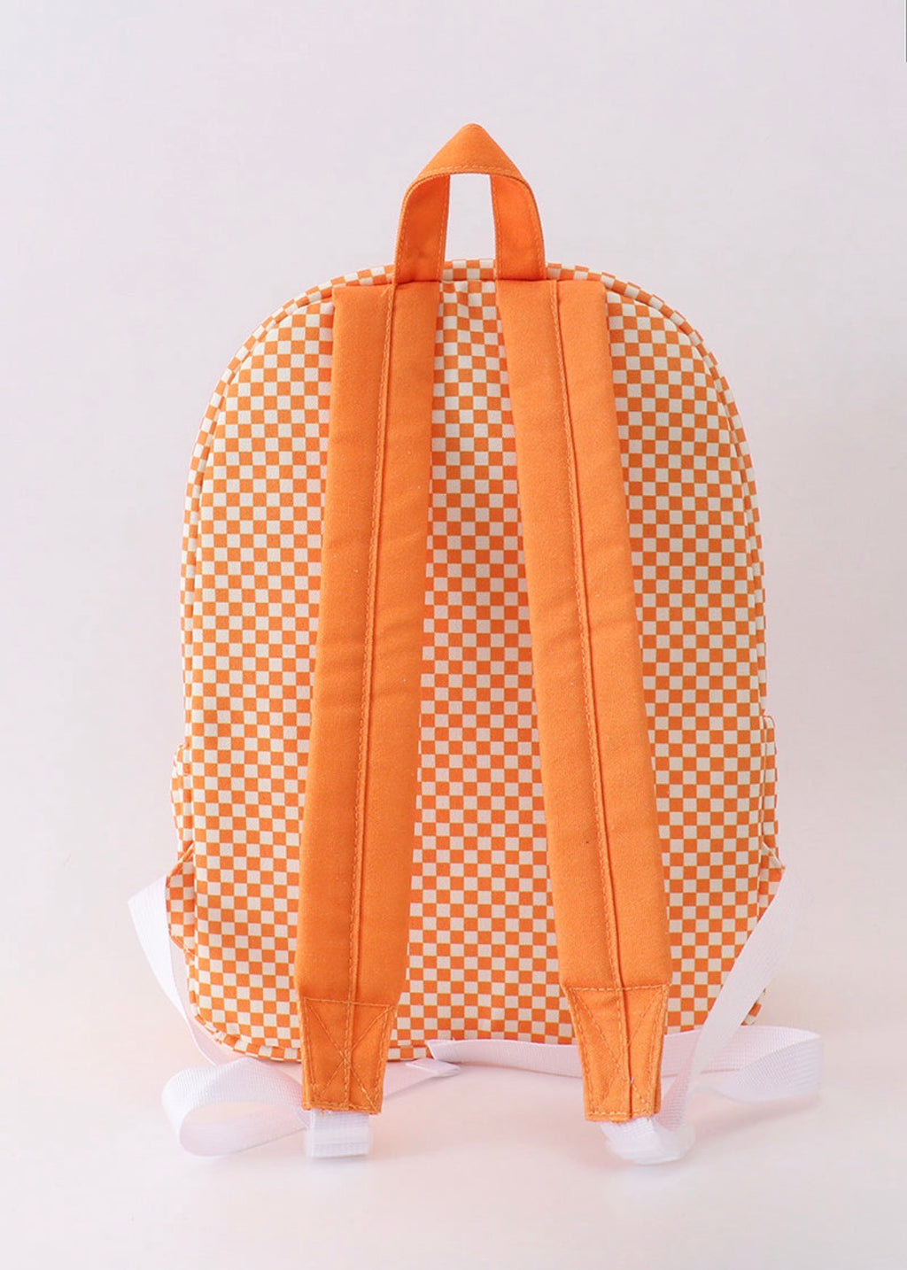 Orange Tennessee checker diaper bag