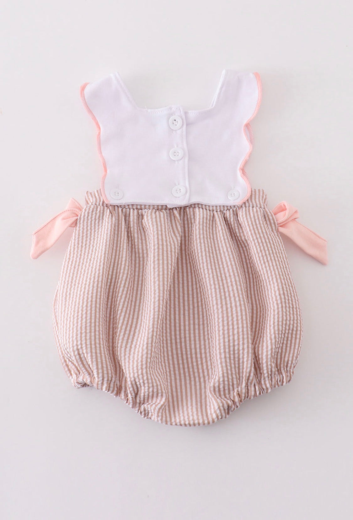 Brown shell starfish onesie