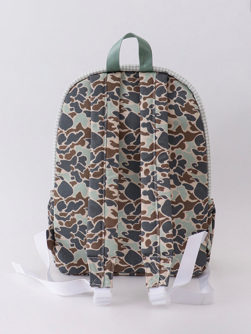 Camouflage deer diaper bag