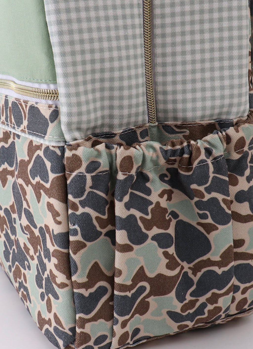 Camouflage deer diaper bag