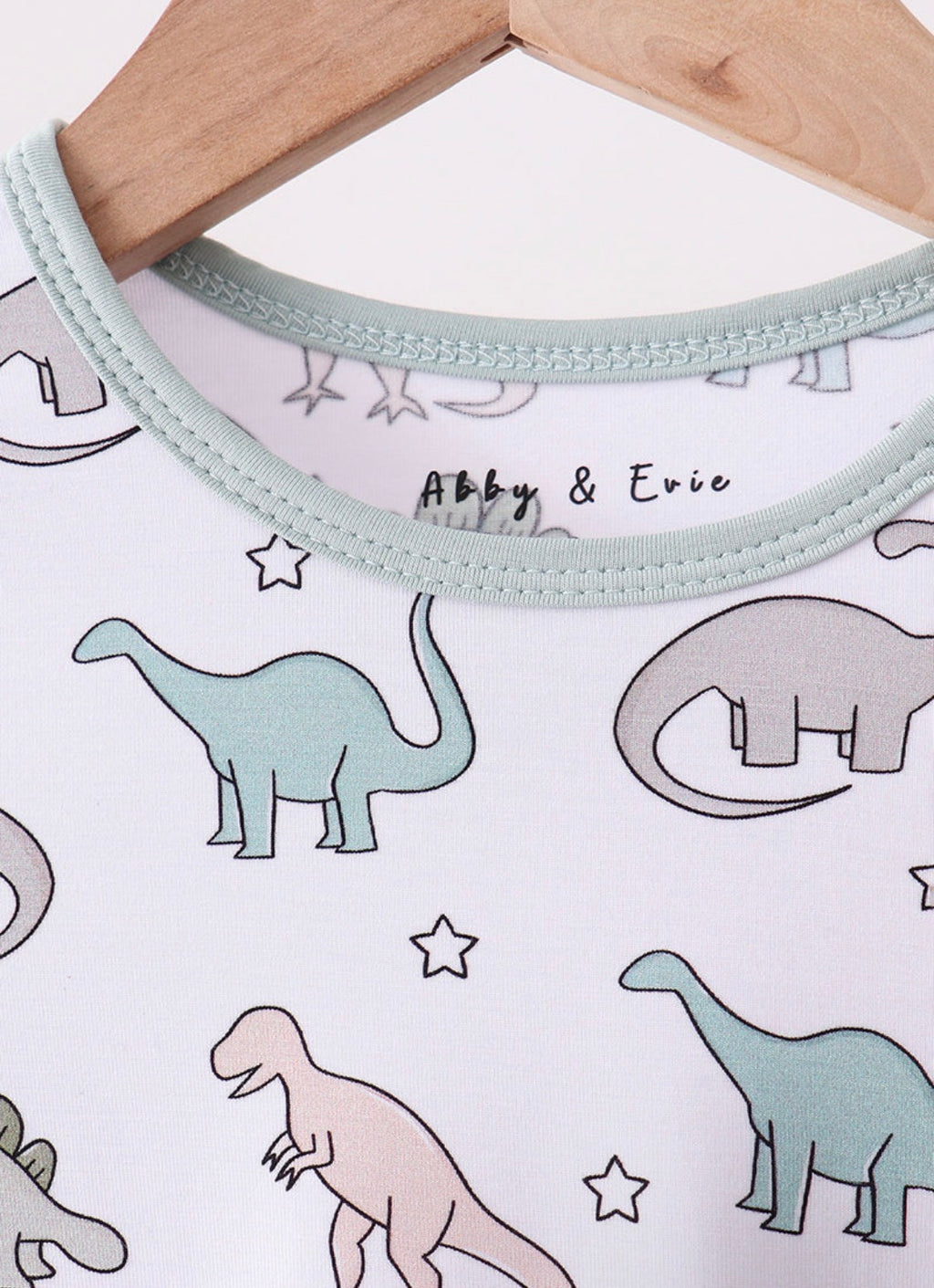 Dinosaur bamboo pajama set